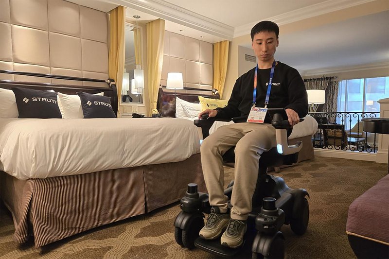 Strutt Featured in The Straits Times for Age Tech Innovation at CES 2025